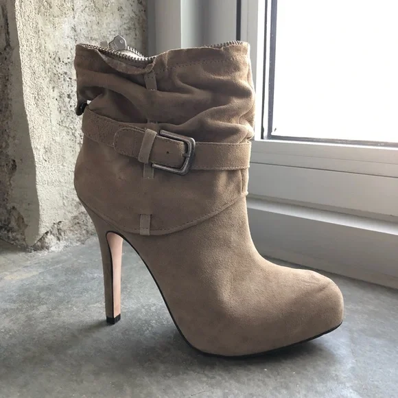 NEW Creative Recreation - Knee-High Taupe Boots - Picture 4 of 7